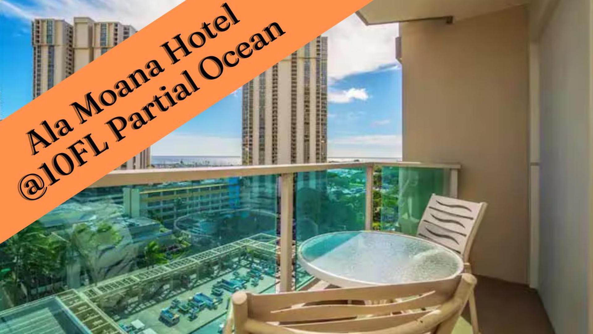 Holiday home Ala Moana 10th Fl R8 Partial Ocean 2beds 4person