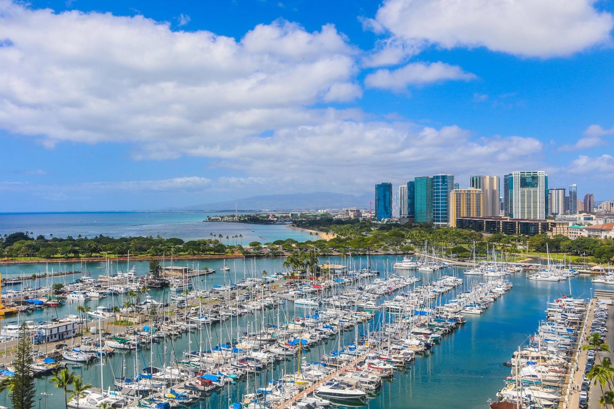 Ilikai Tower 1841 Yacht Harbor View 1br Honolulu