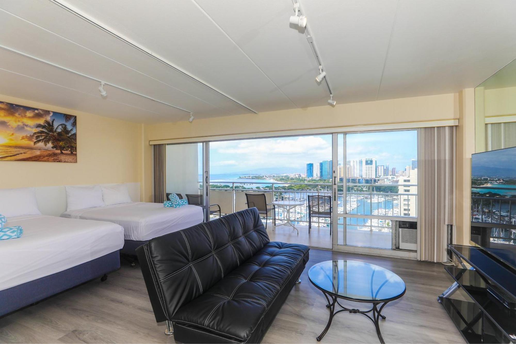 Ilikai Tower 1841 Yacht Harbor View 1br Apartment Honolulu