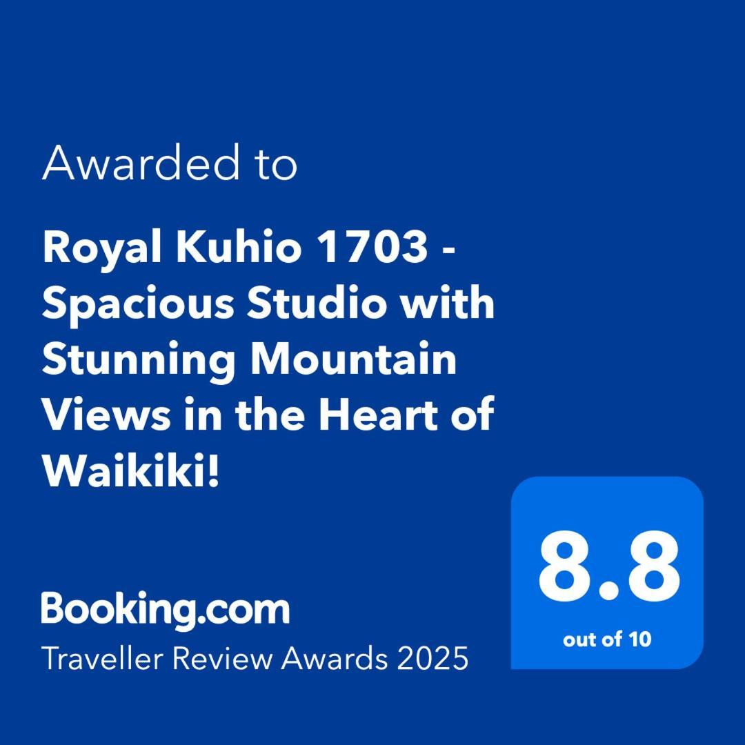 Holiday home Royal Kuhio 1703 - Spacious With Stunning Mountain Views In The Heart Of Waikiki!