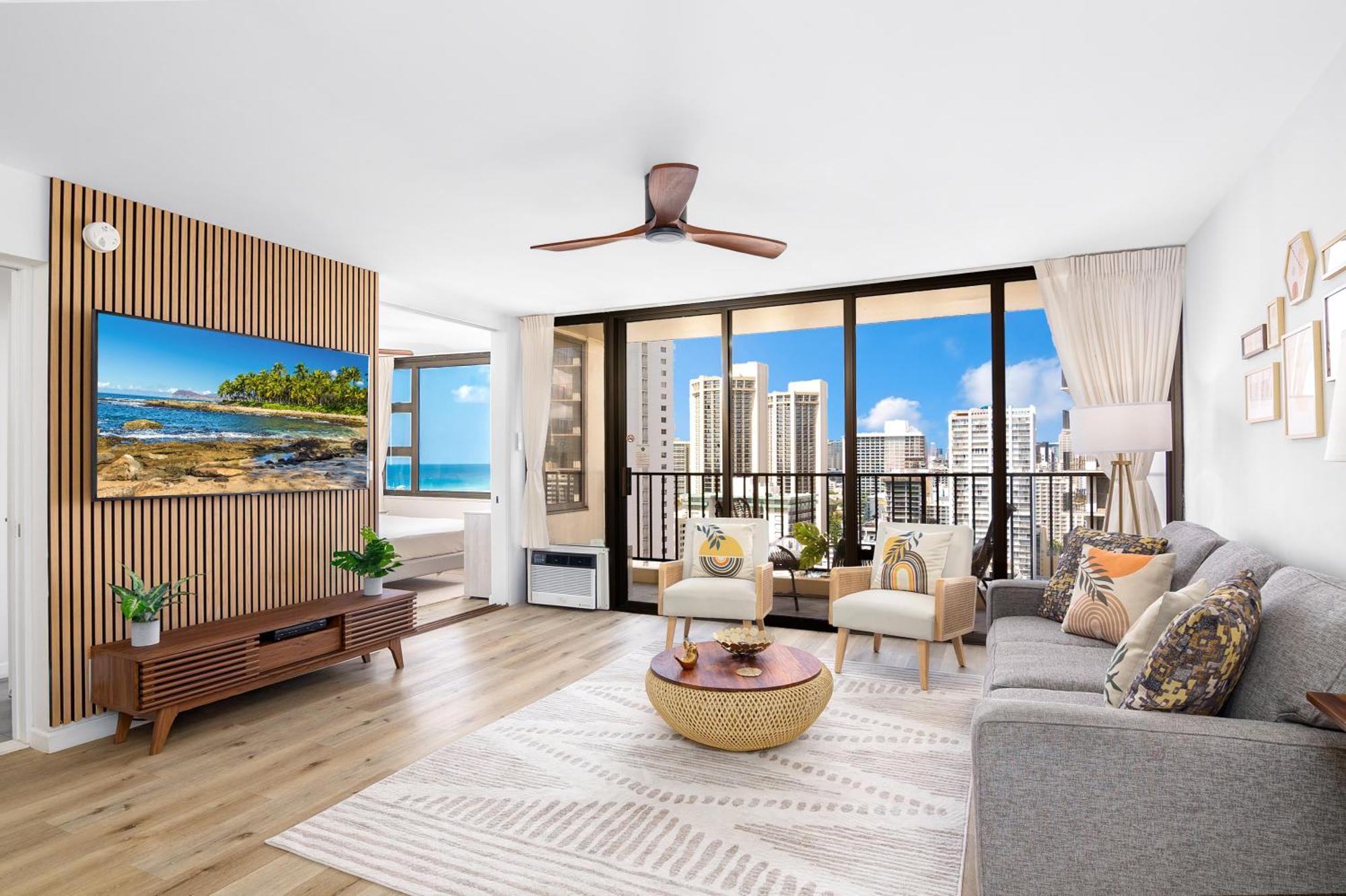 Waikiki Banyan Fabulous Ocean View With Free Parking Apartment *