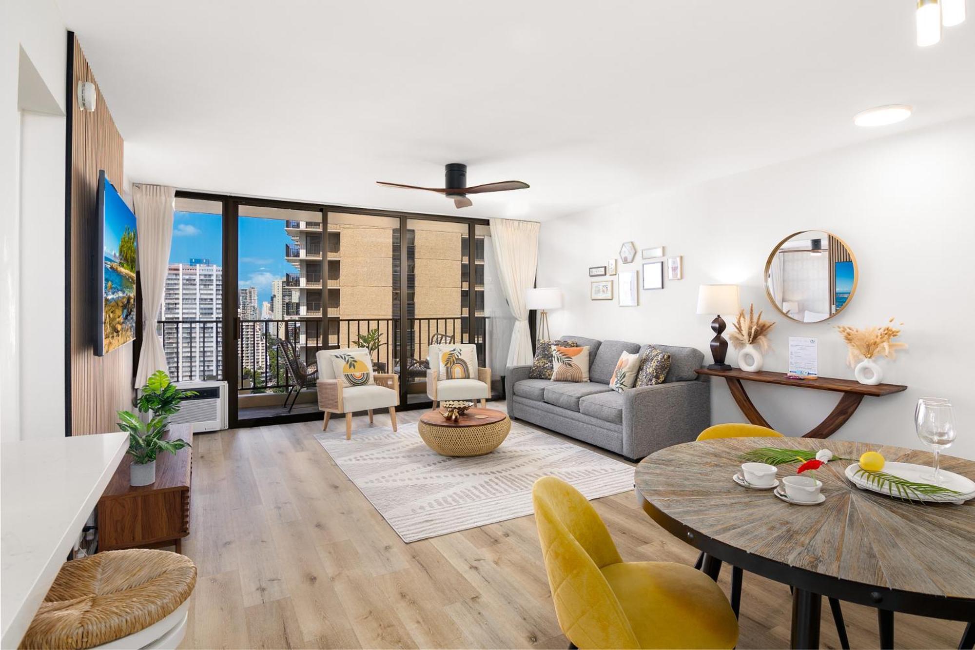 Apartment Waikiki Banyan Fabulous Ocean View With Free Parking