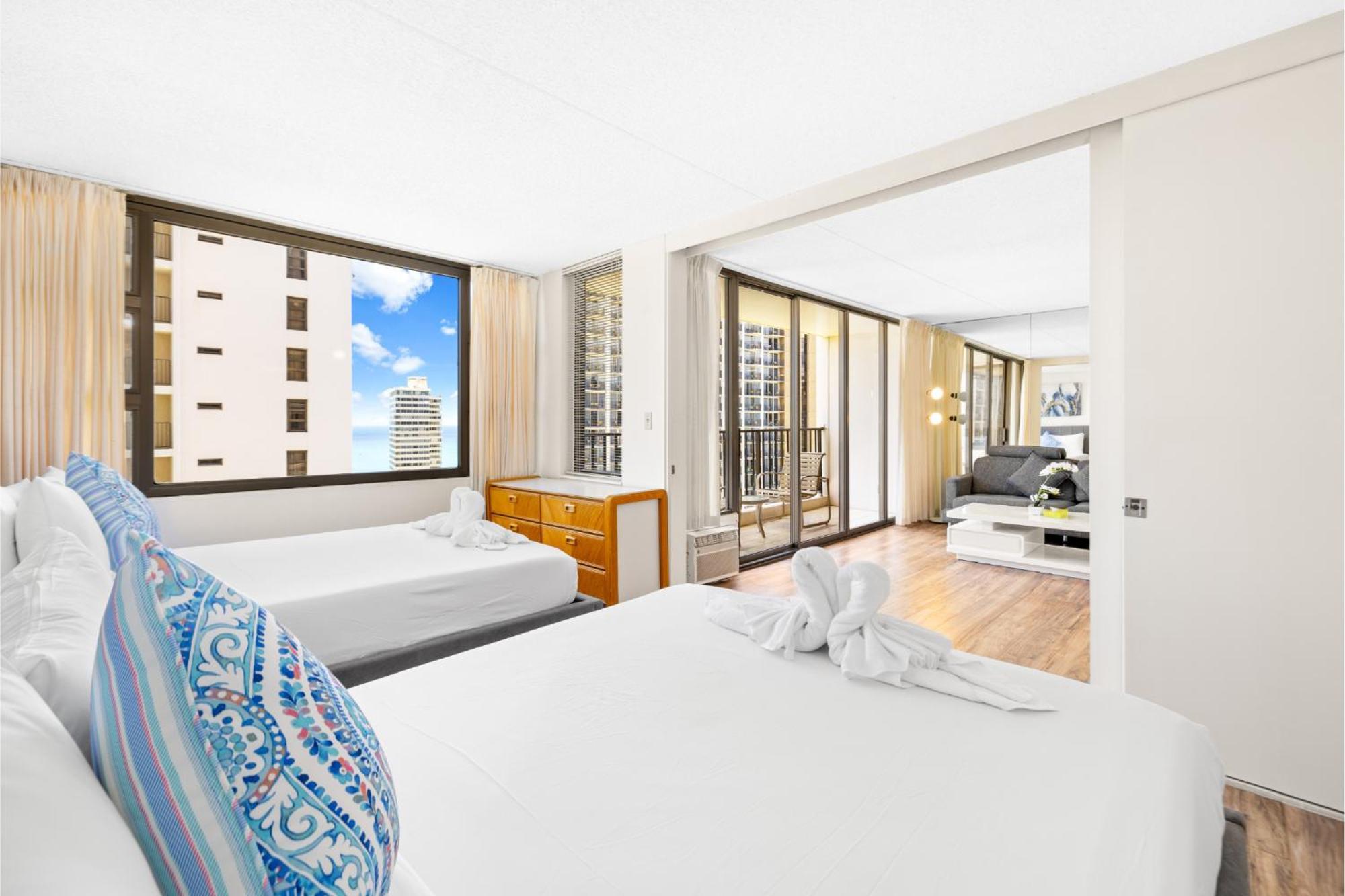 Waikiki Banyan T2-22nd Completely Remodeled * Honolulu