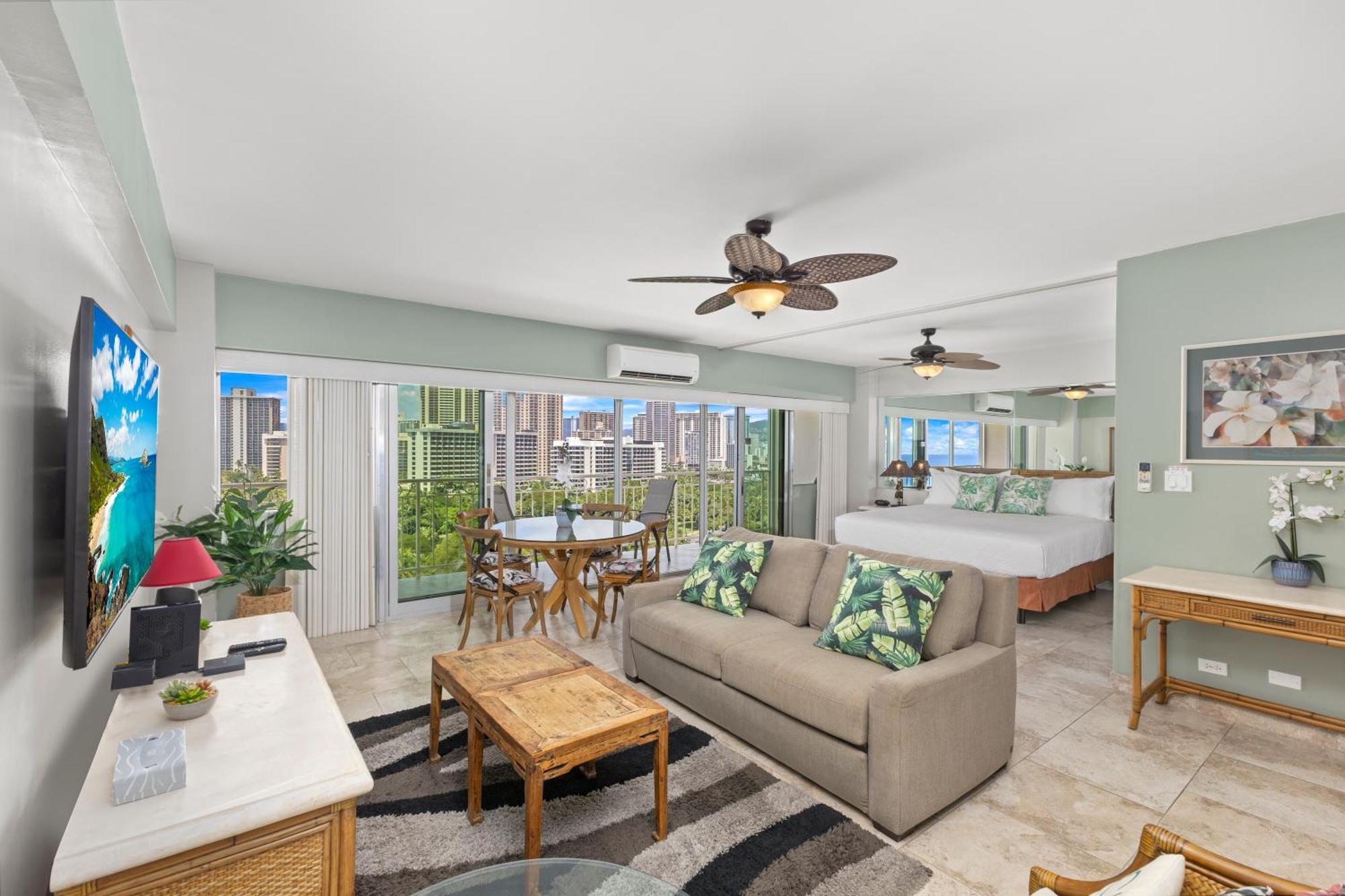 13th Fl Waikiki Shore Ocean Front *