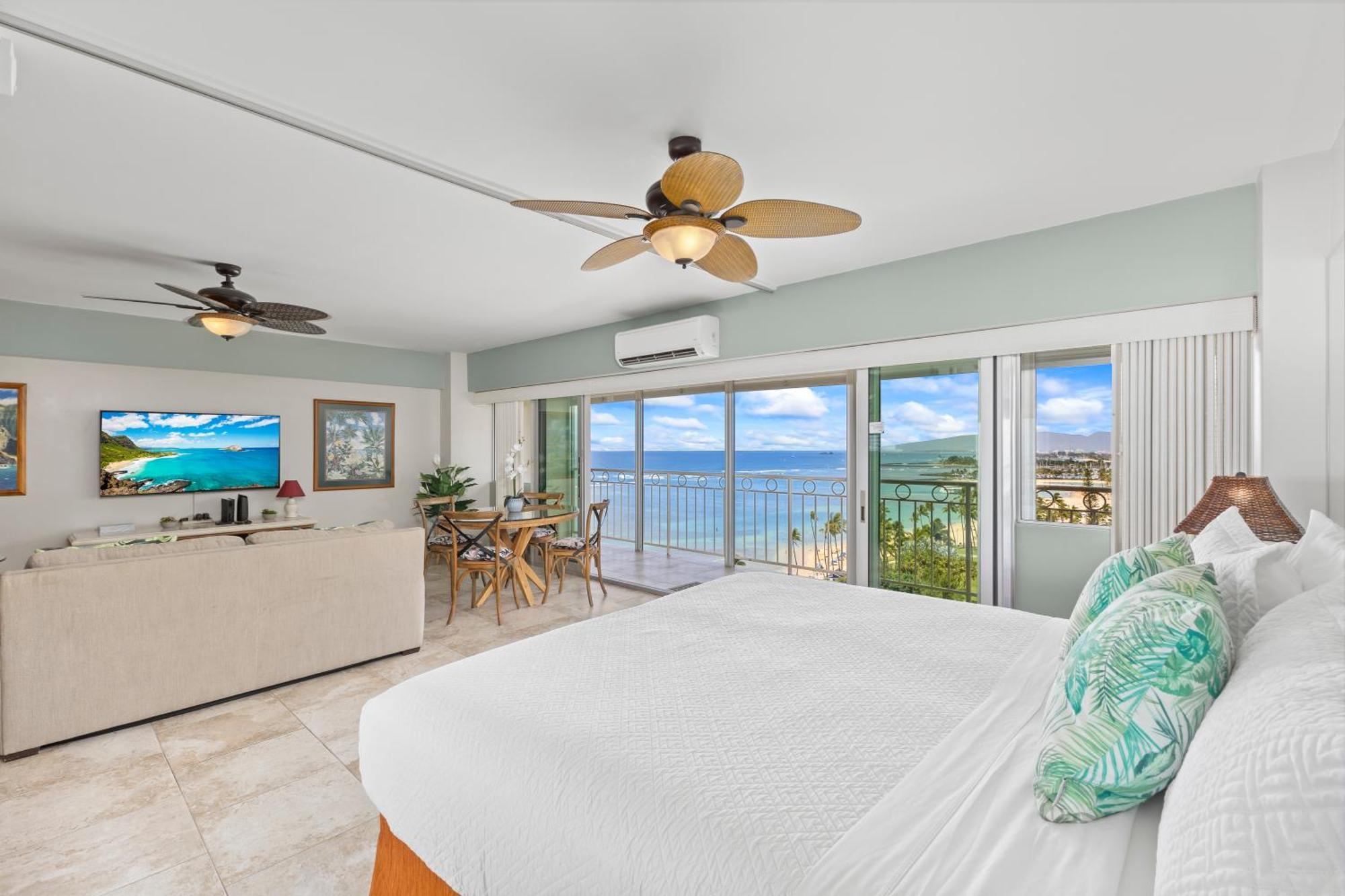 Apartment 13th Fl Waikiki Shore Ocean Front *