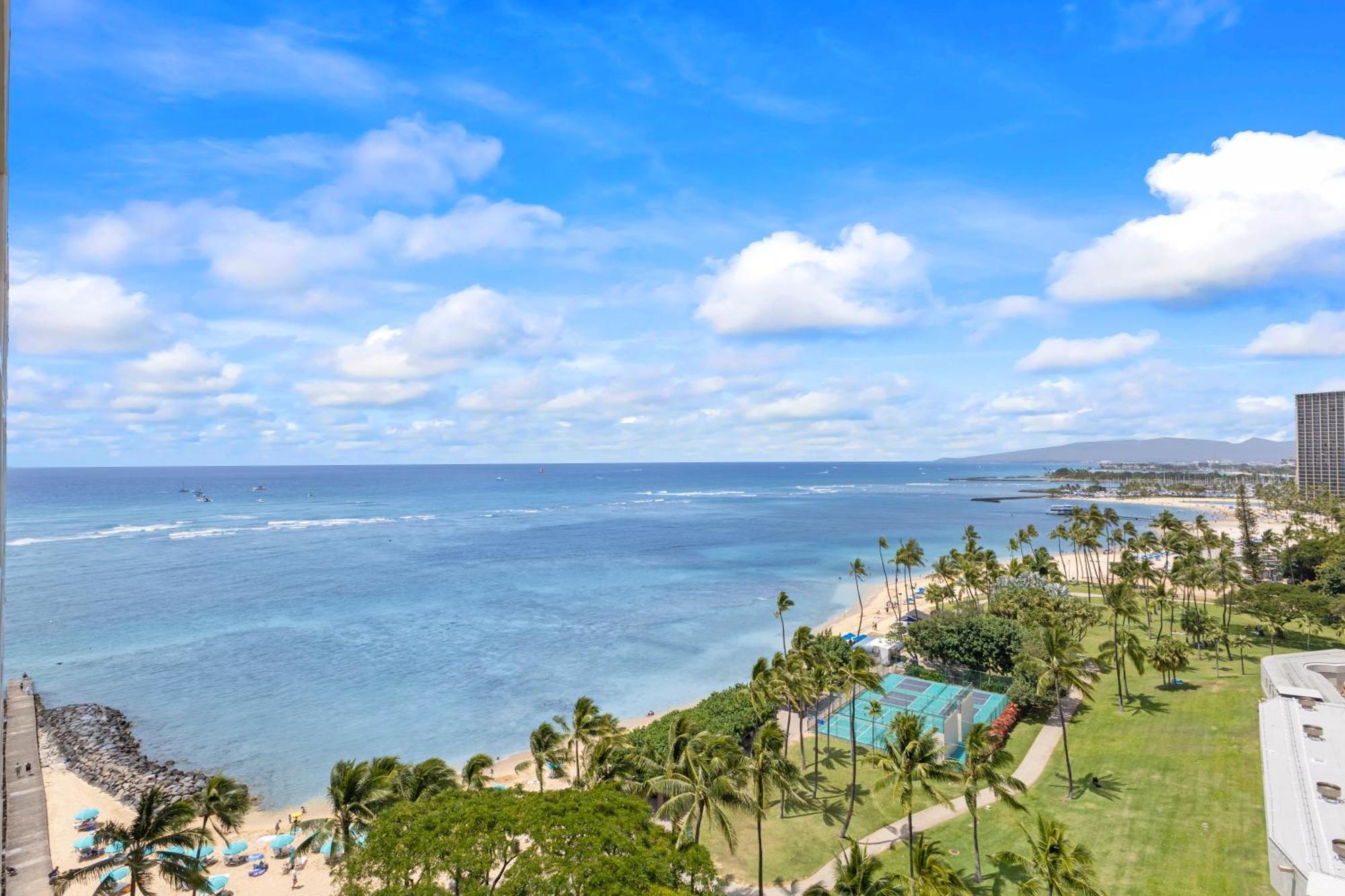 13th Fl Waikiki Shore Ocean Front