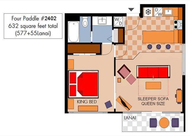 Four Paddle #2402 Holiday home *