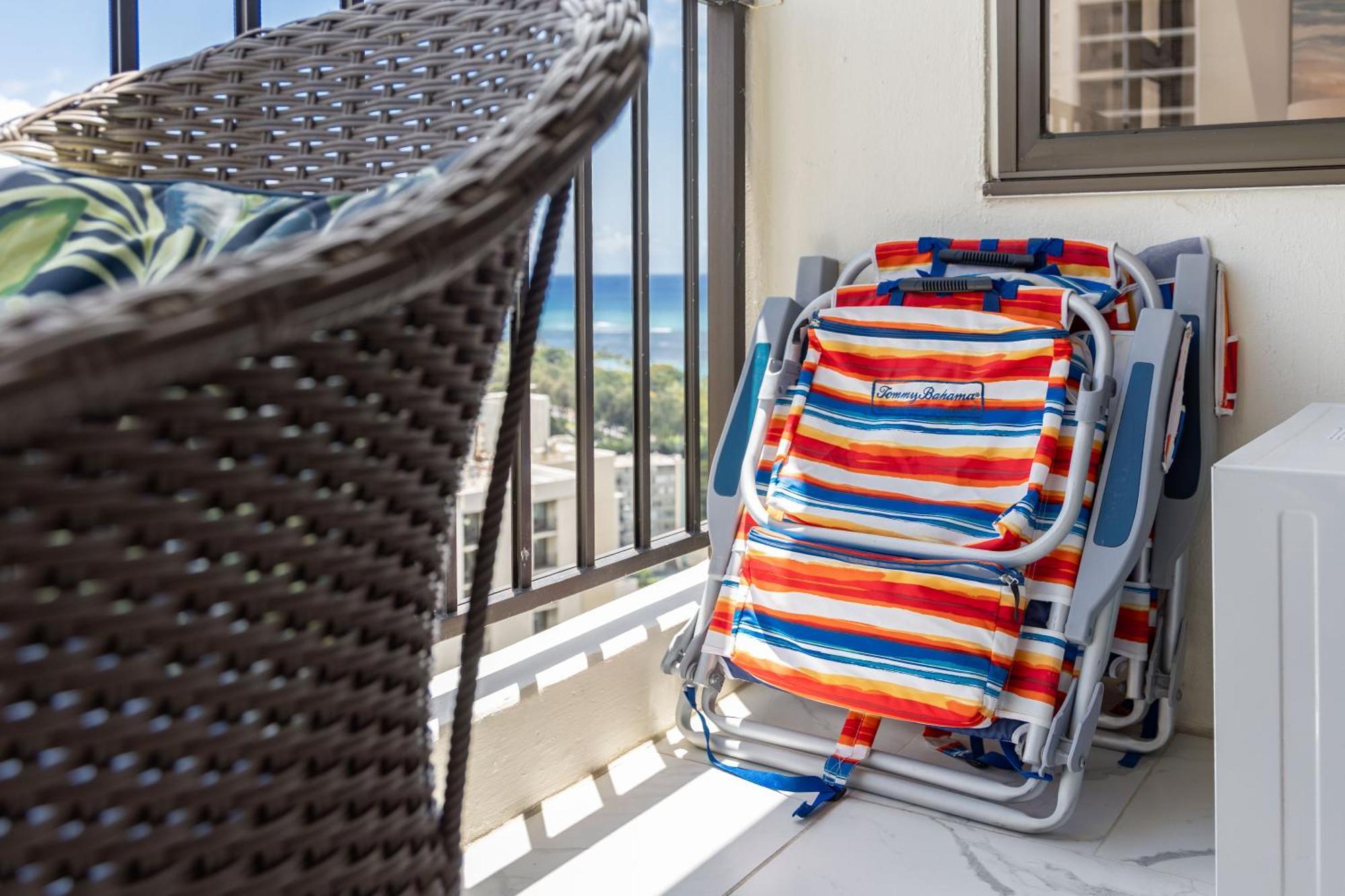 Beautiful 1br With King Bed, Ocean View, Fast Wi-fi & Free Parking Apartment Honolulu