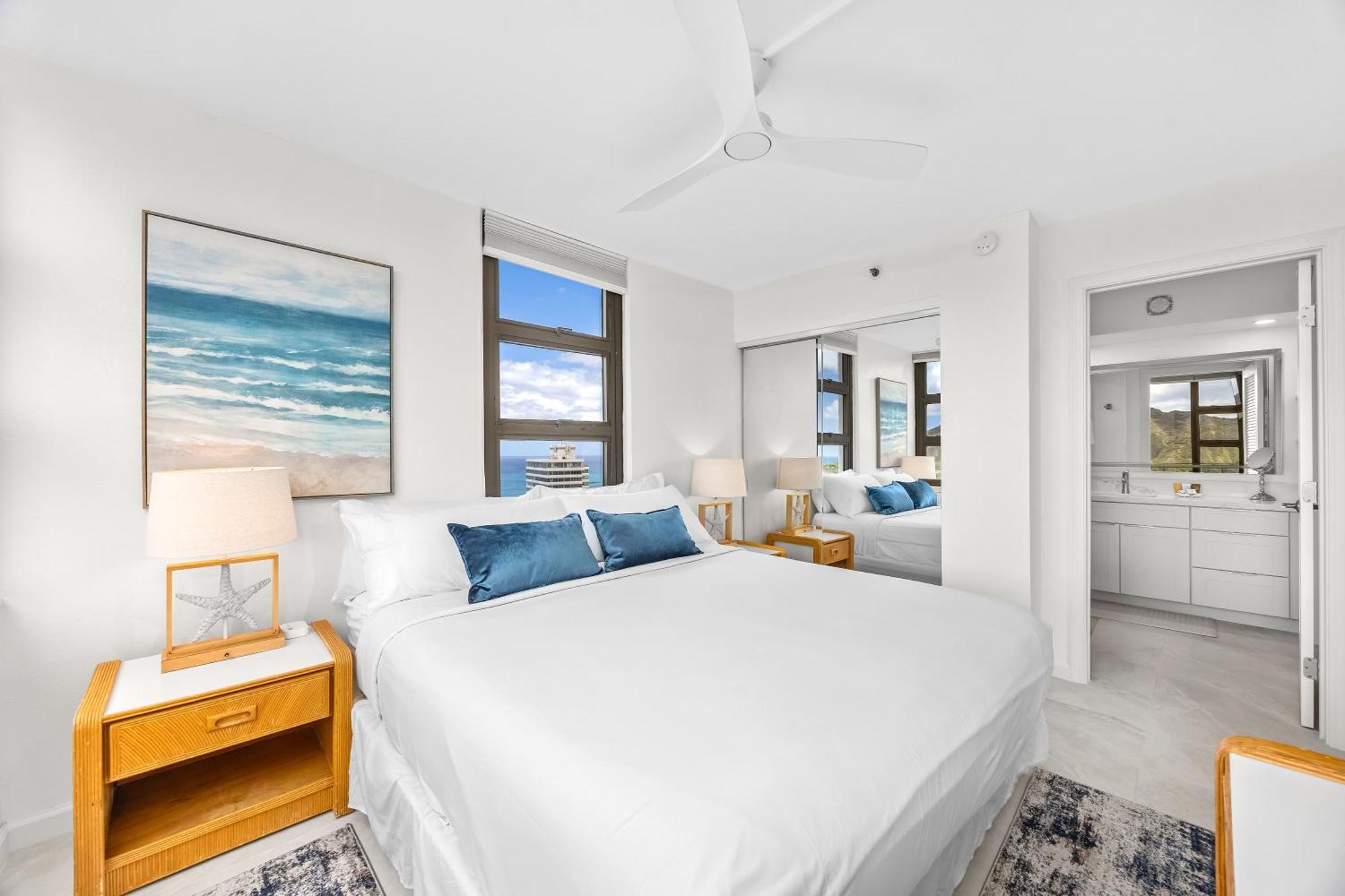 Apartment Beautiful 1br With King Bed, Ocean View, Fast Wi-fi & Free Parking *