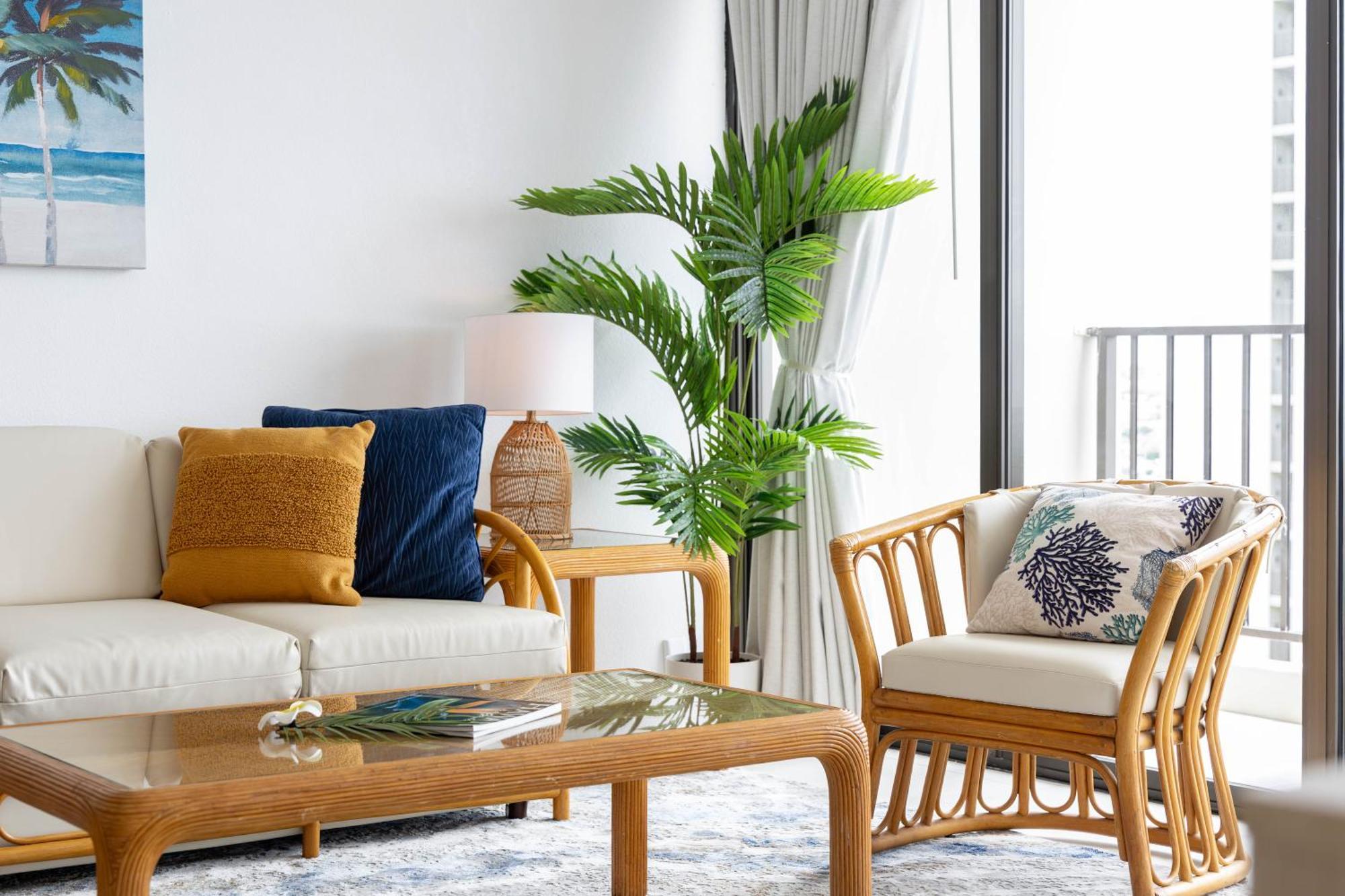 Apartment Beautiful 1br With King Bed, Ocean View, Fast Wi-fi & Free Parking Honolulu