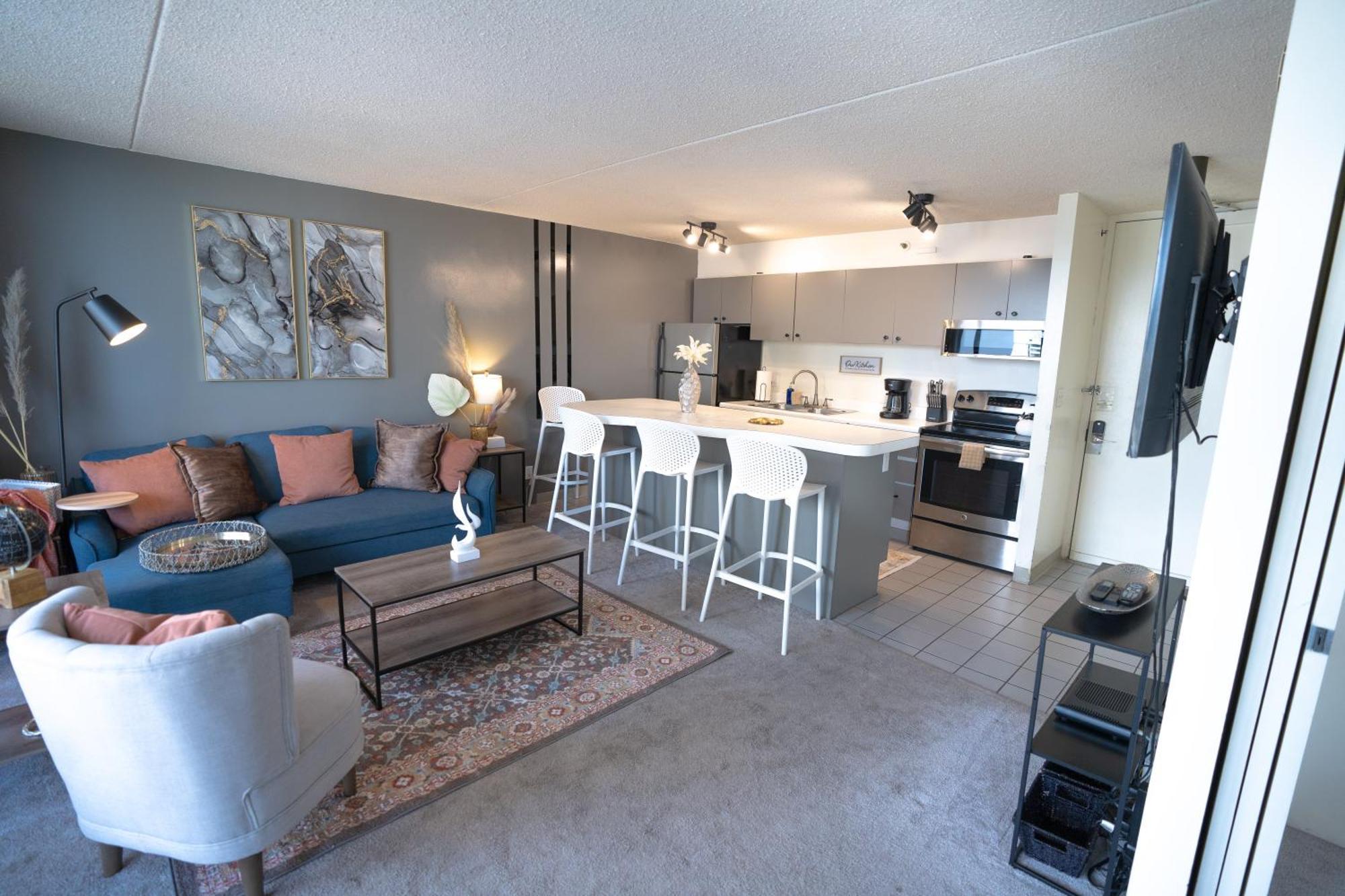 Apartment Oceanview Oasis On 28th Floor - Steps To Waikiki & Free Parking Honolulu
