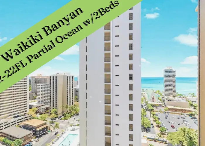 Waikiki Banyan T2-22Nd Completely Remodeled
