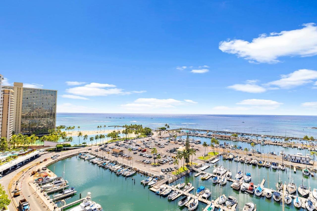 Ilikai Marina 1br Condo, Ocean View Haven *