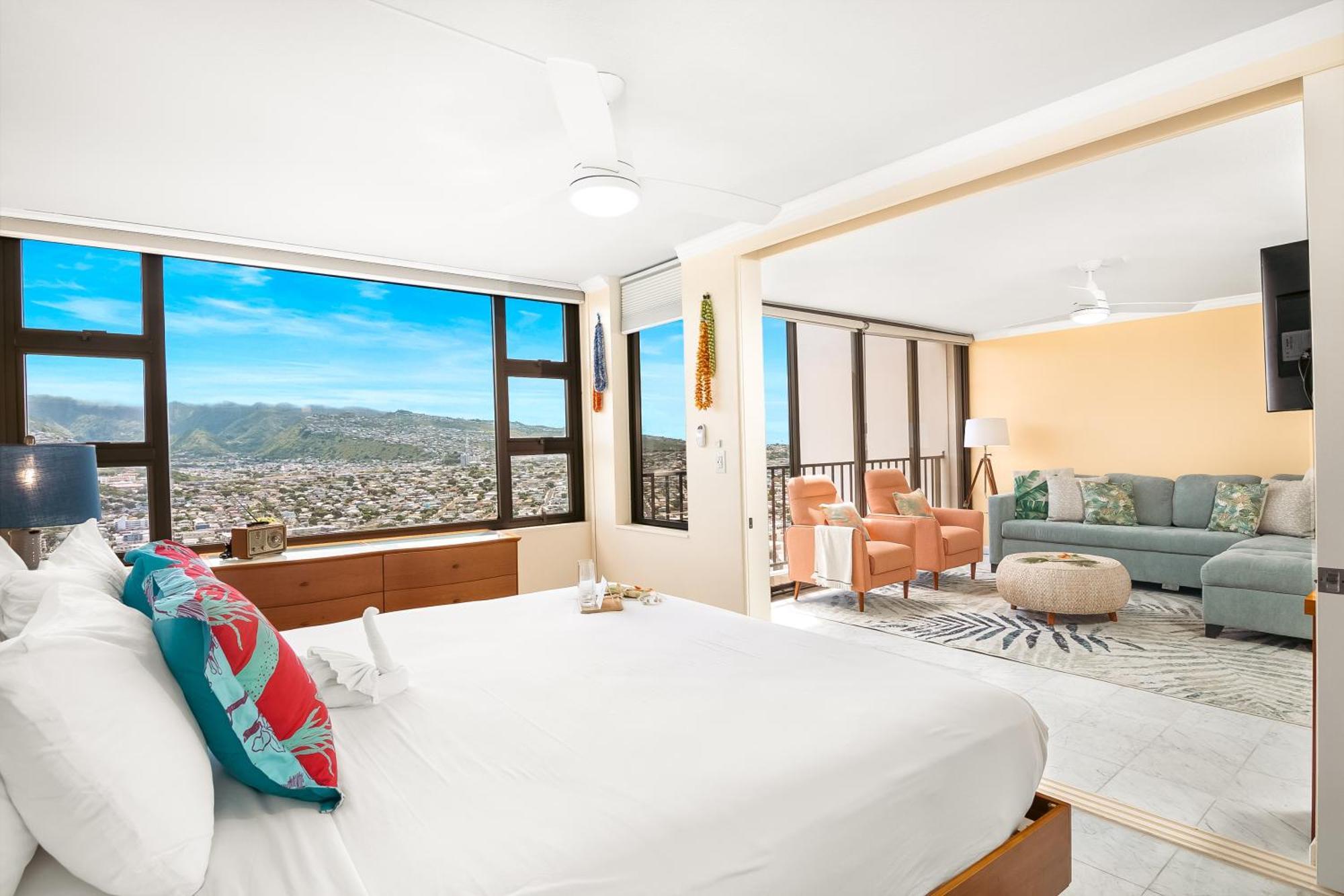 Apartment Stylish 1br With Mountain View & Free Parking! Honolulu