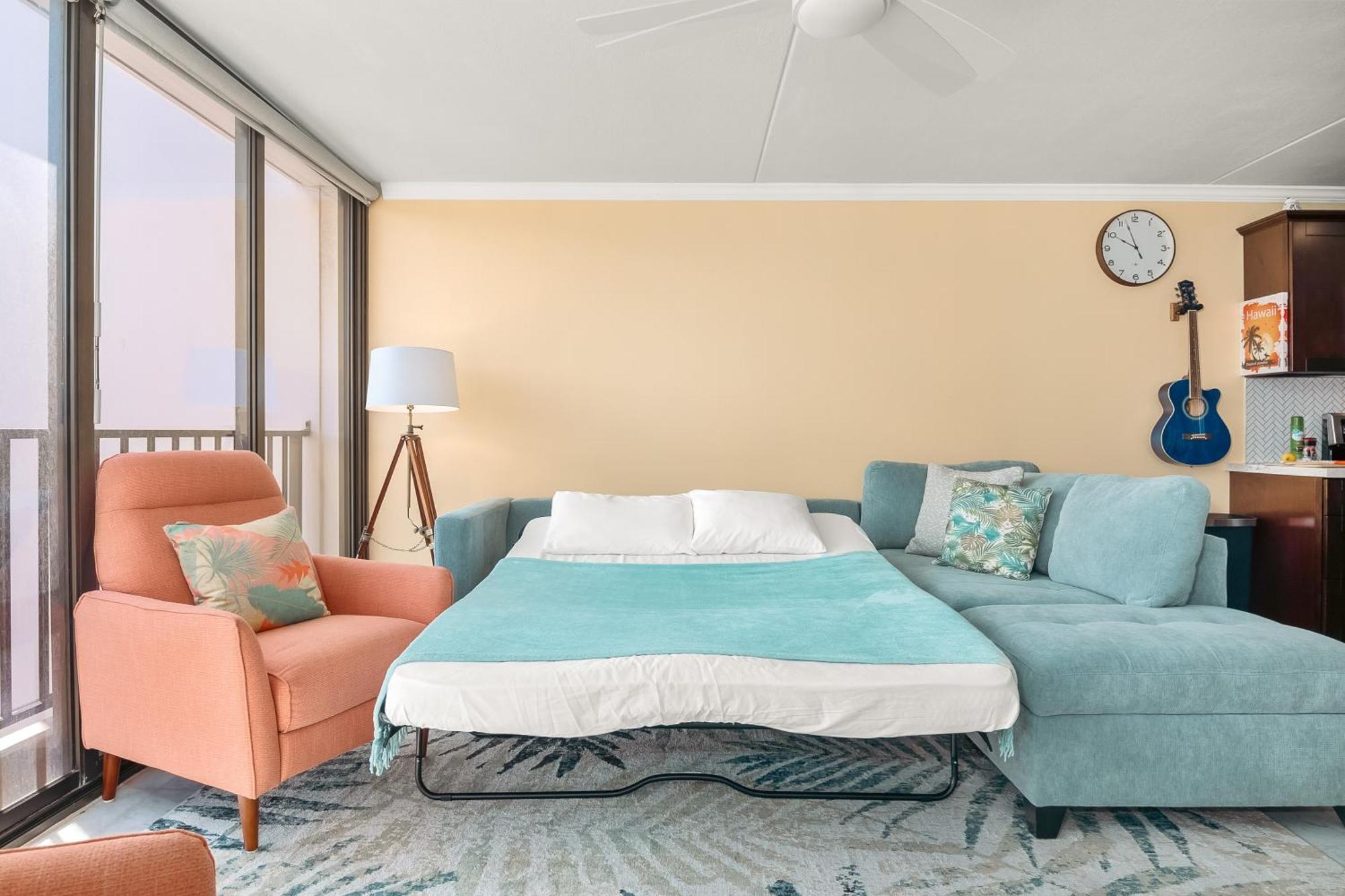 Stylish 1br With Mountain View & Free Parking! *