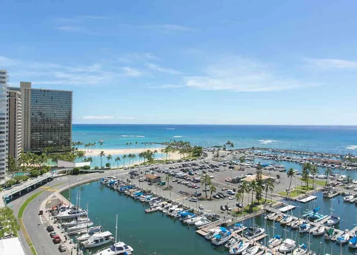Ilikai Marina 1688 Yacht Harbor View 1Br