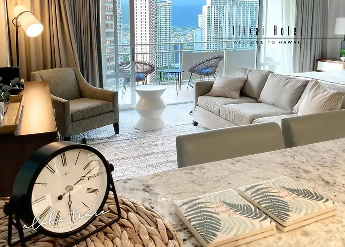Free Parking Waikiki Luxury Ilikai Studio City View