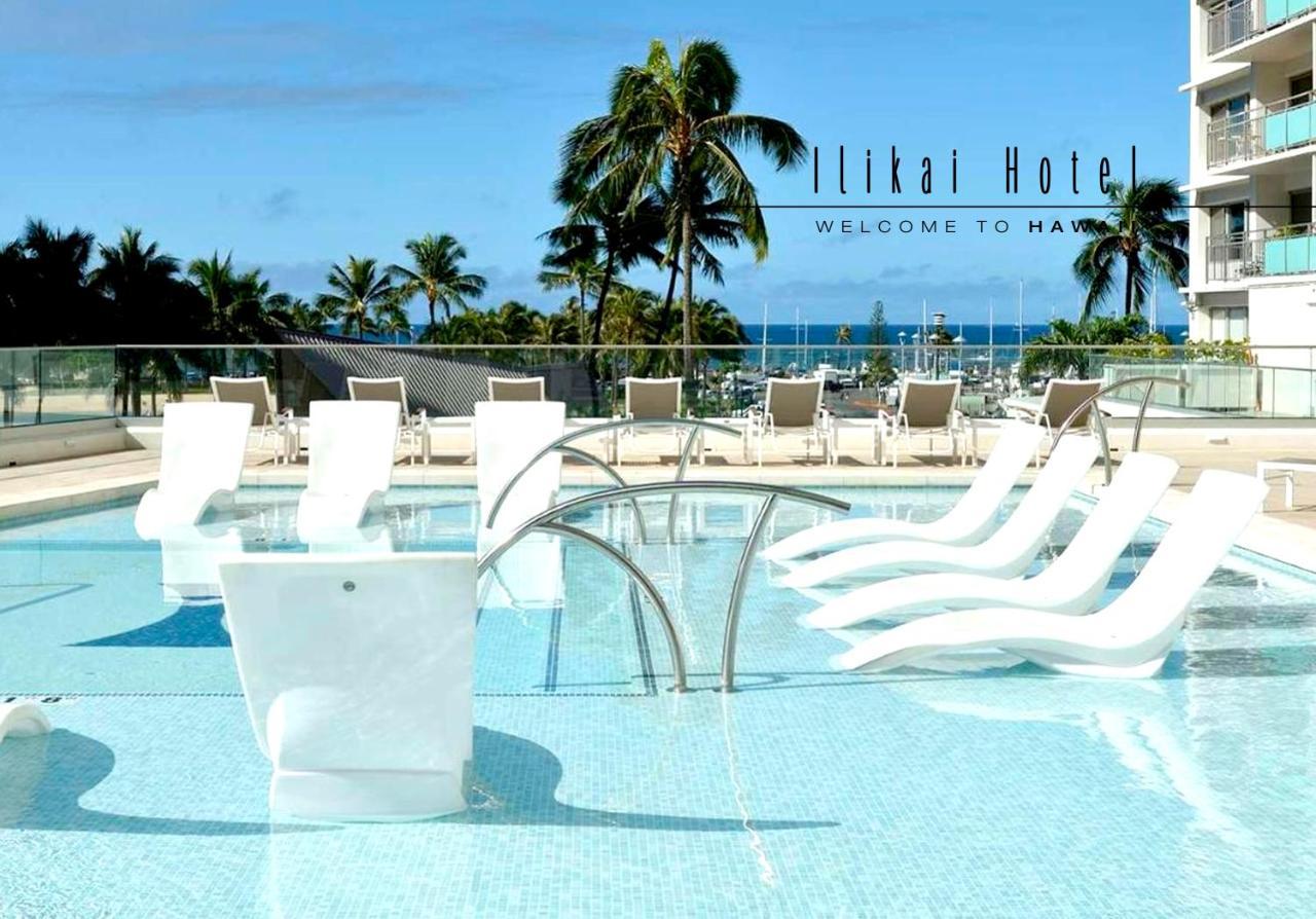 Apartment Free Parking Waikiki Luxury Ilikai Studio City View