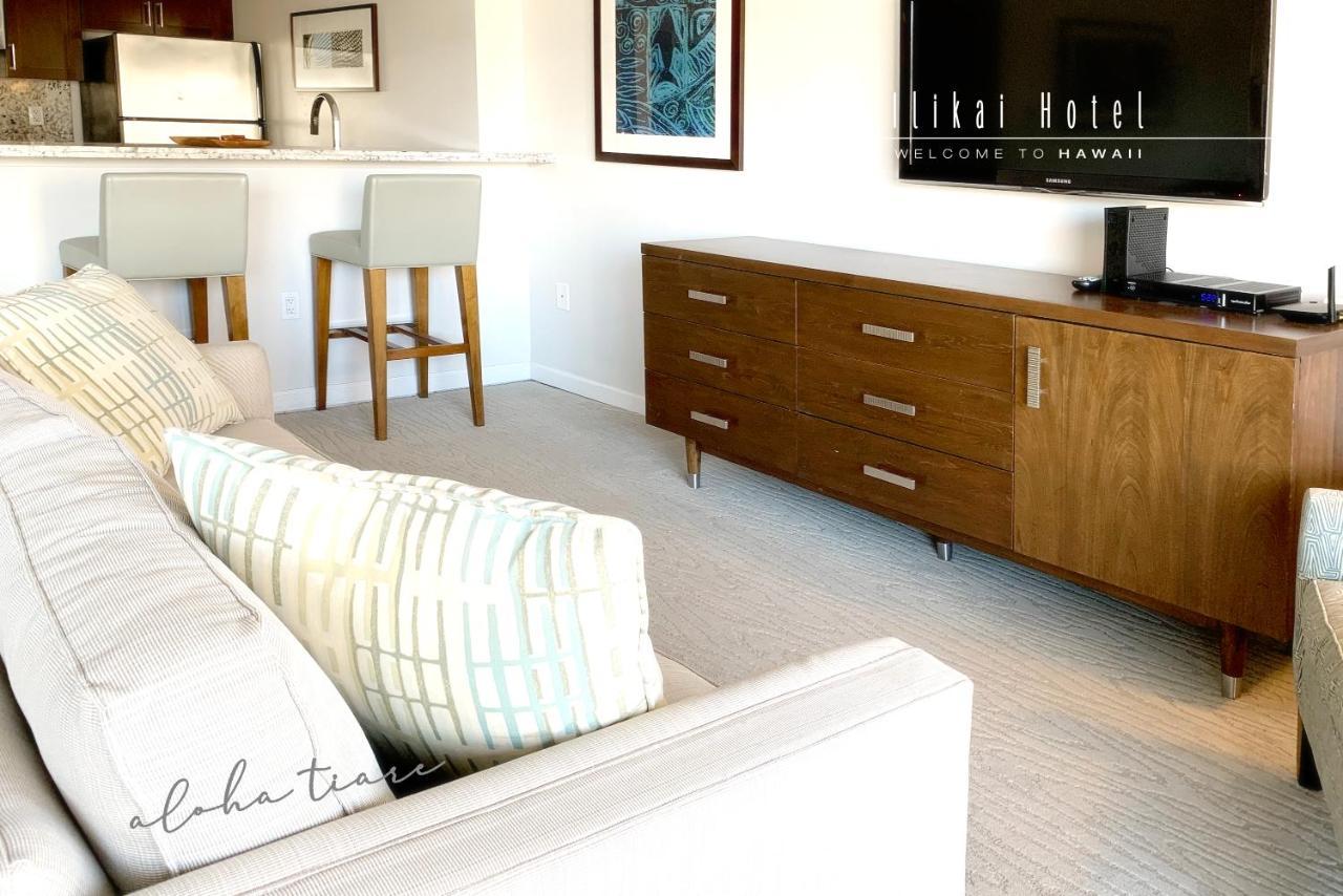 Free Parking Waikiki Luxury Ilikai Studio City View Apartment Honolulu