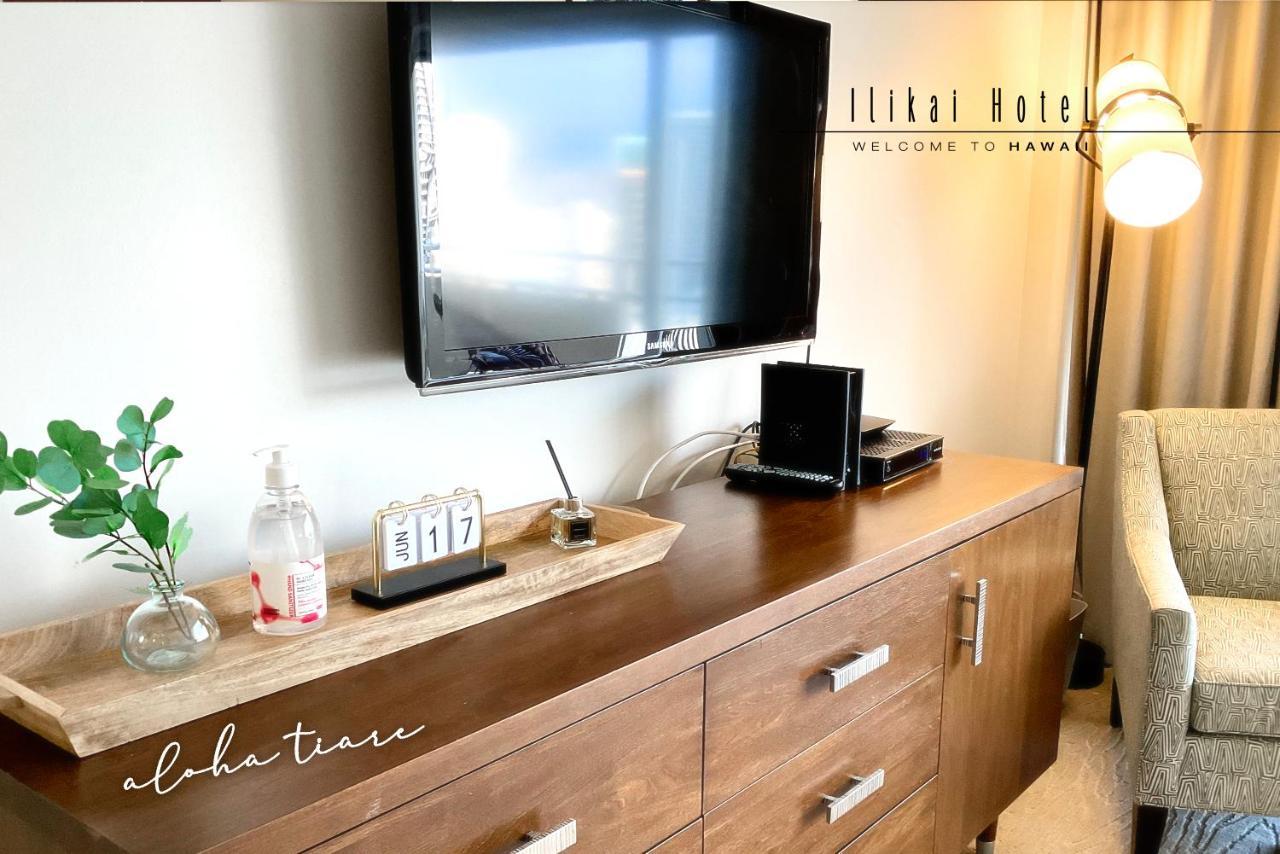 Free Parking Waikiki Luxury Ilikai Studio City View Apartment