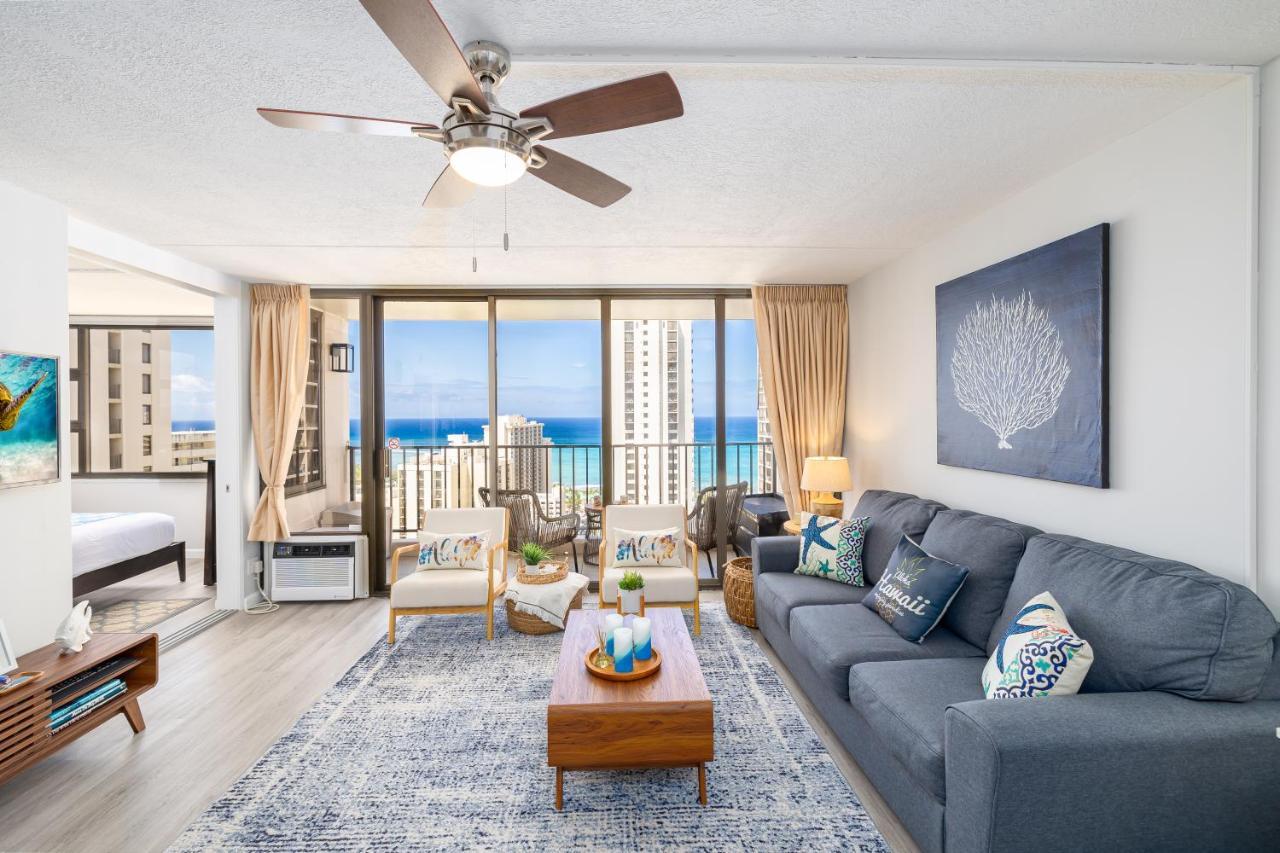 Apartment Waikiki Upscale 1 Bedroom - Ocean Views - Parking