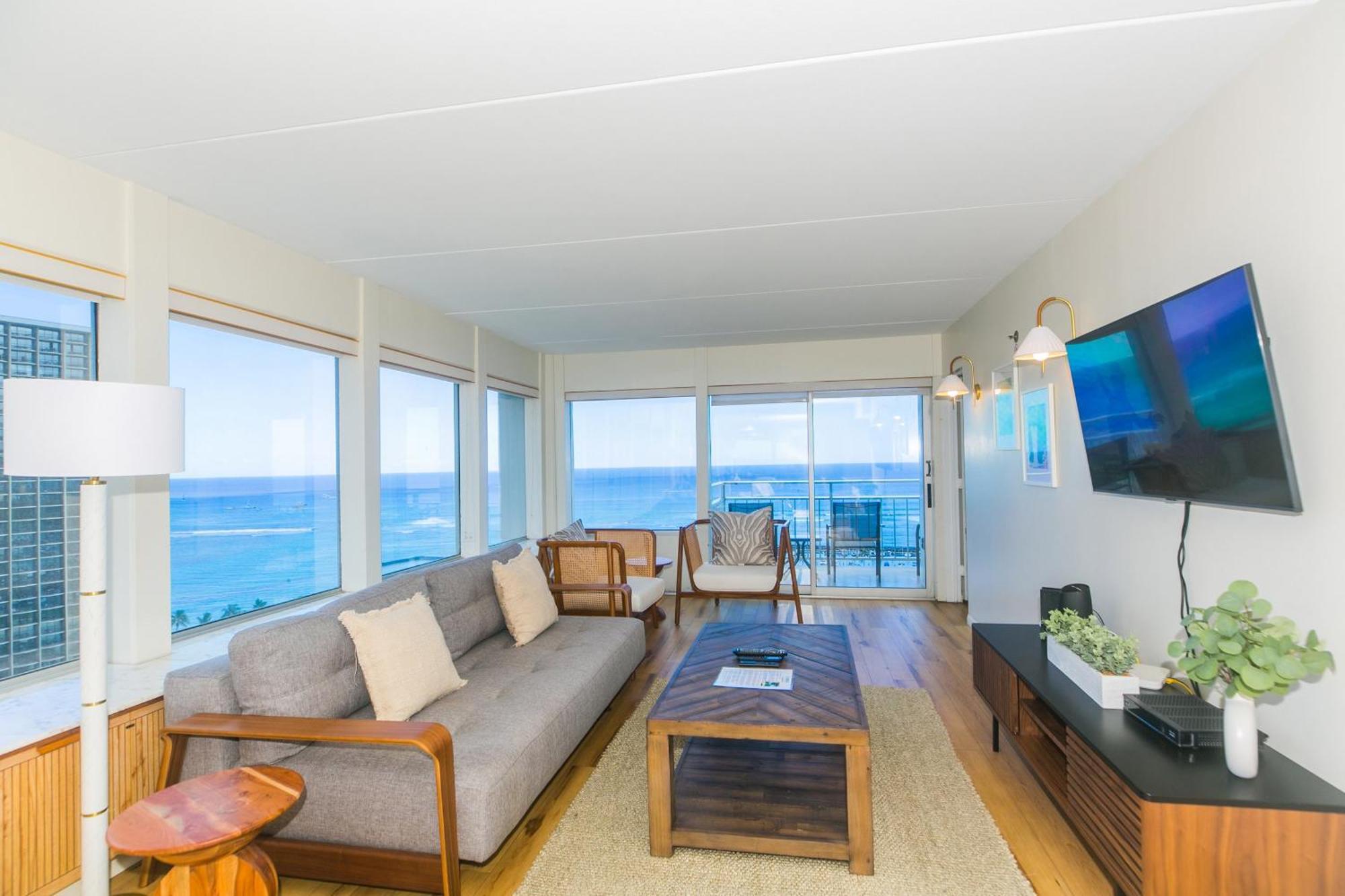 Ilikai Tower 1844 Yacht Harbor View 2br Apartment *