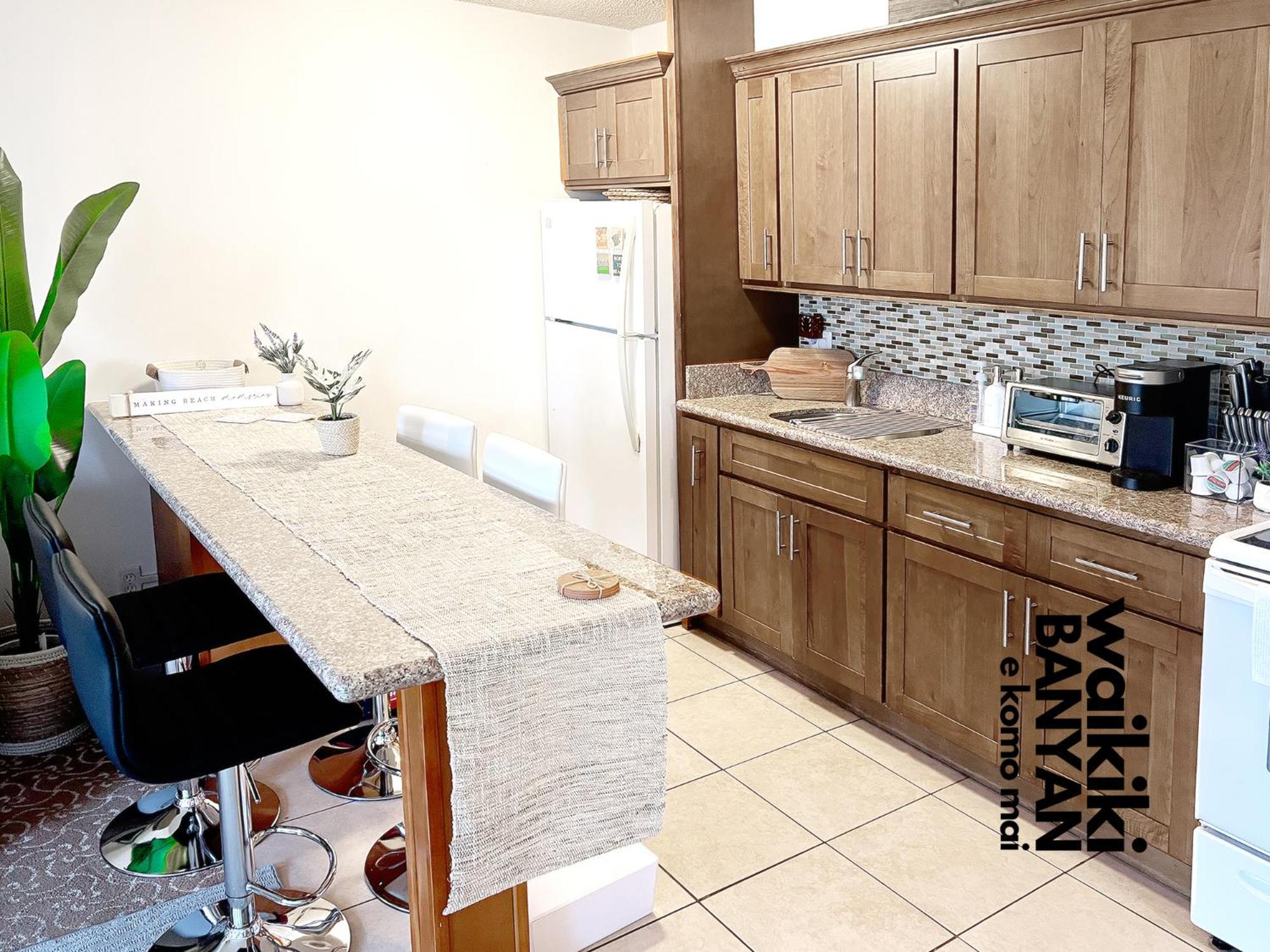 Stunning 1bd A Block Away To Waikiki Free Parking * Honolulu