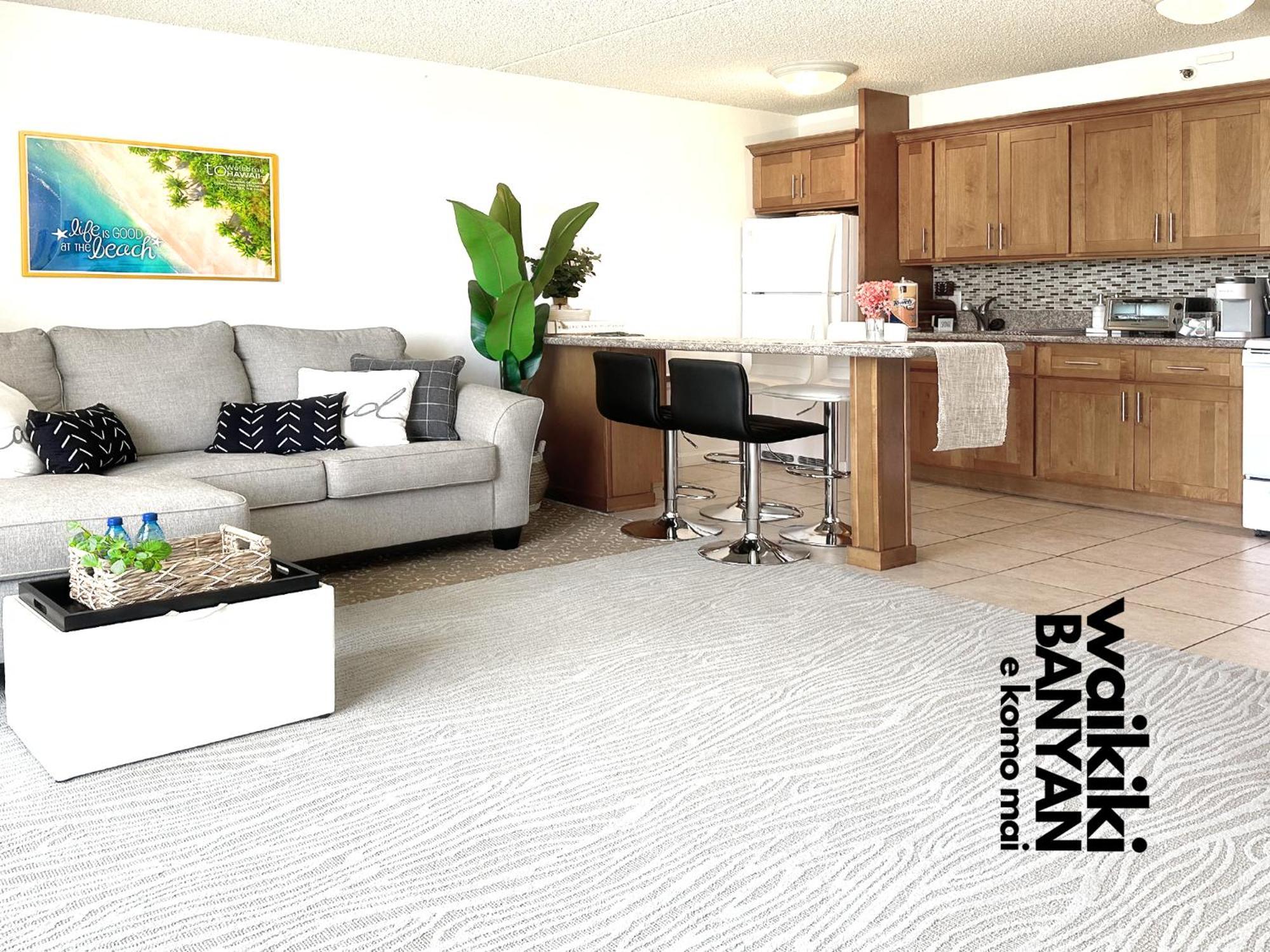 Apartment Stunning 1bd A Block Away To Waikiki Free Parking