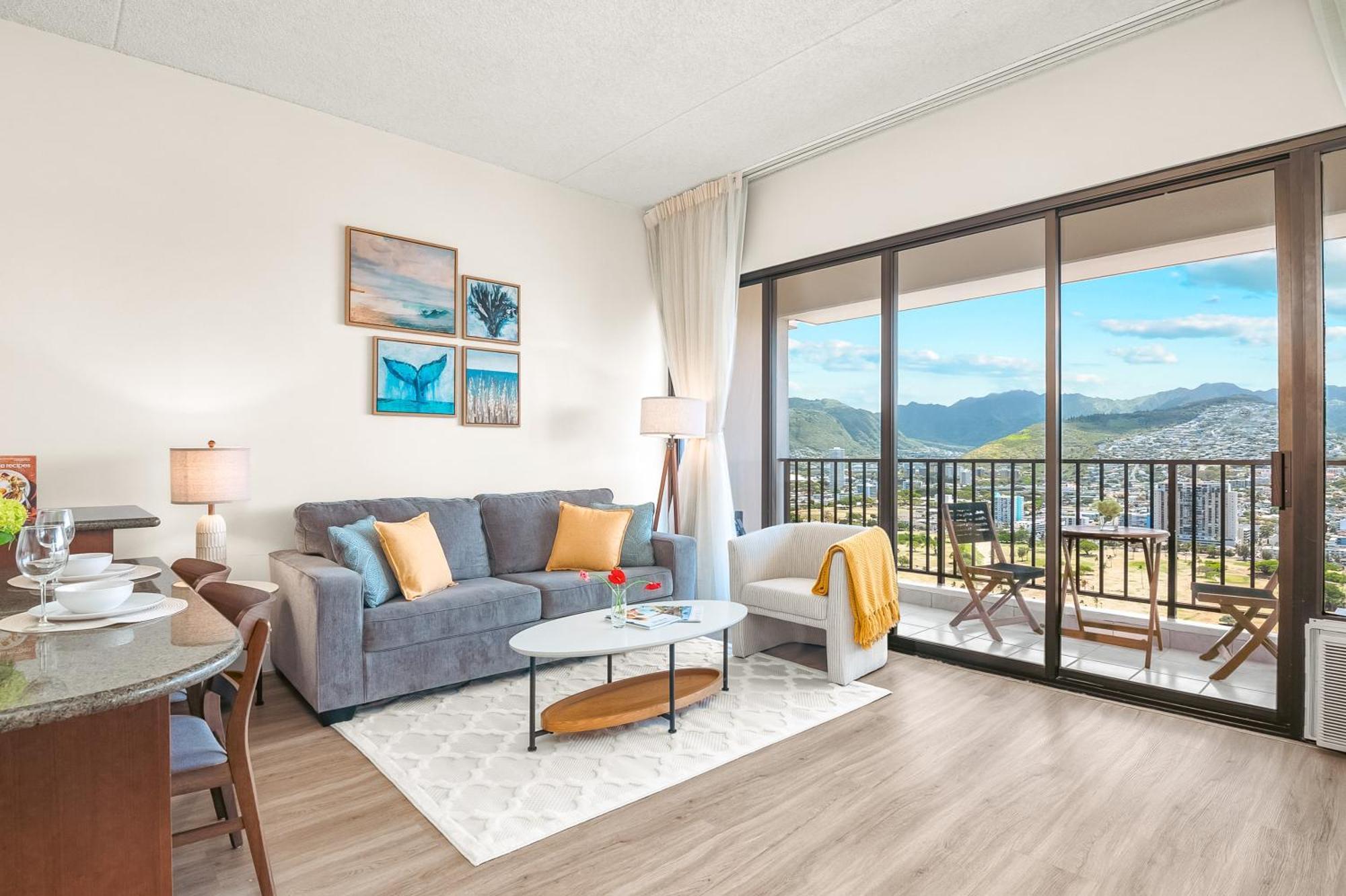 Escape To Mountain View Condo,near With Parking Apartment Honolulu
