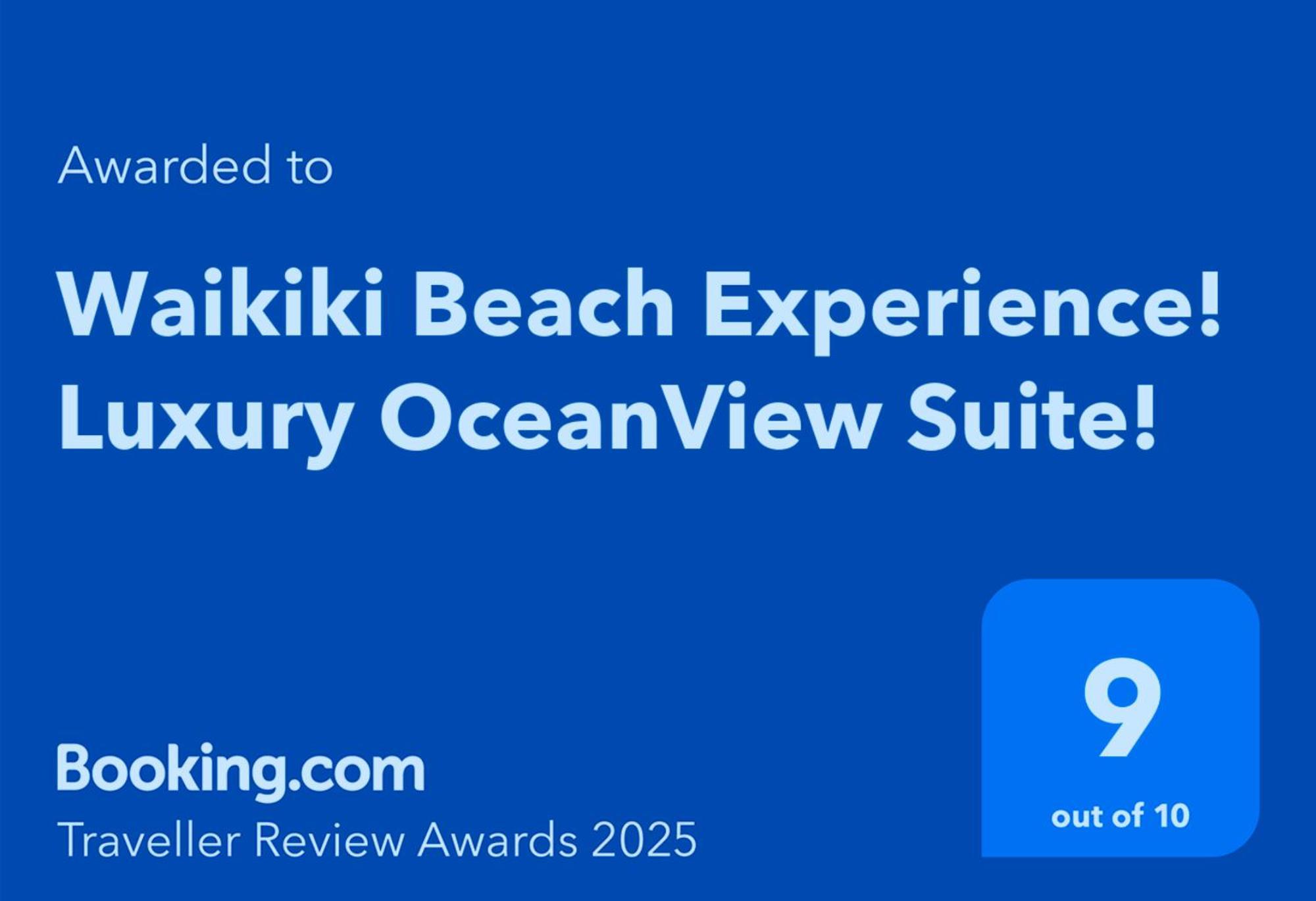 Aparthotel Waikiki Experience! Luxury Oceanview Suite!